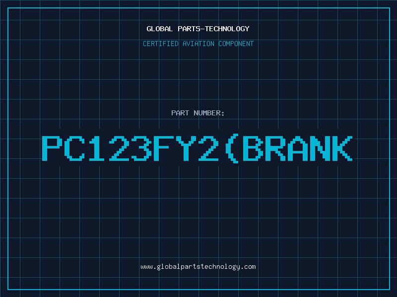 Aviation Part PC123FY2BRANK