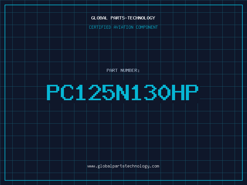 Aviation Part PC125N130HP