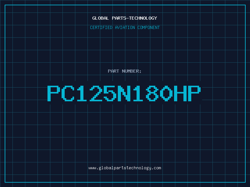Aviation Part PC125N180HP