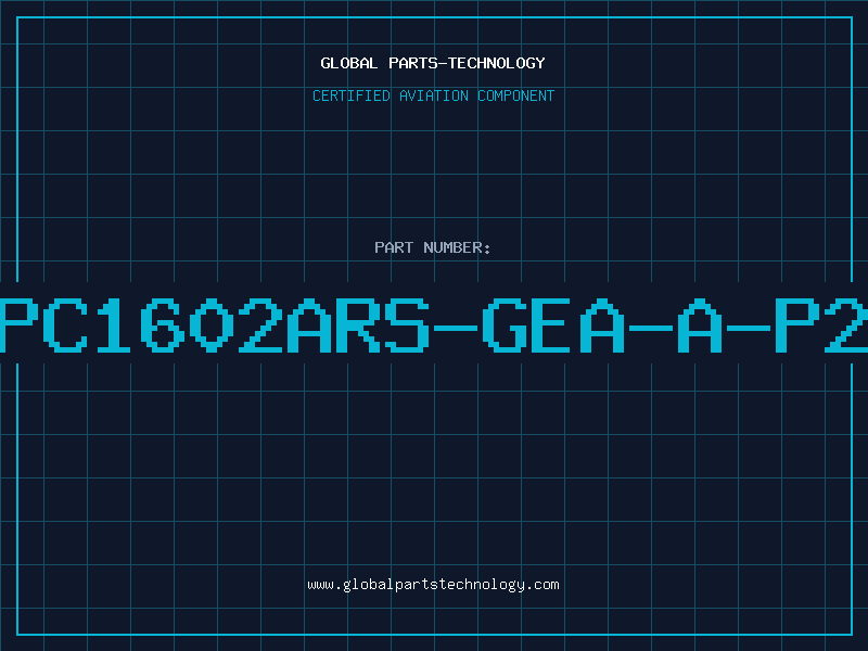 Aviation Part PC1602ARS-GEA-A-P2