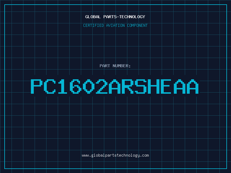 Aviation Part PC1602ARSHEAA