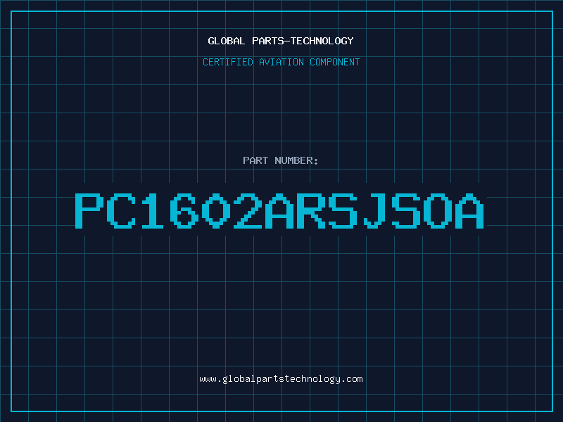 Aviation Part PC1602ARSJSOA