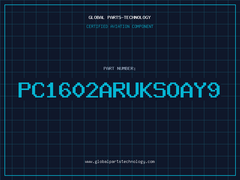 Aviation Part PC1602ARUKSOAY9