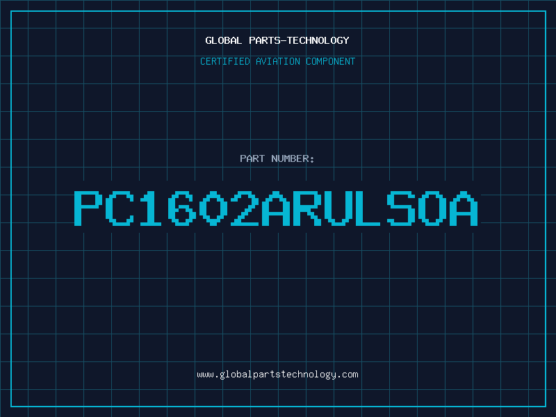 Aviation Part PC1602ARULSOA