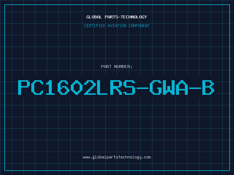 Aviation Part PC1602LRS-GWA-B