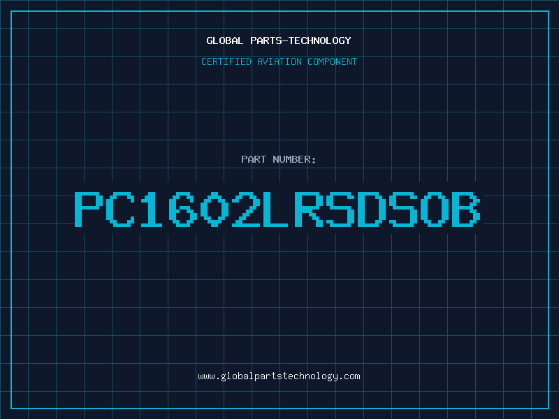 Aviation Part PC1602LRSDSOB