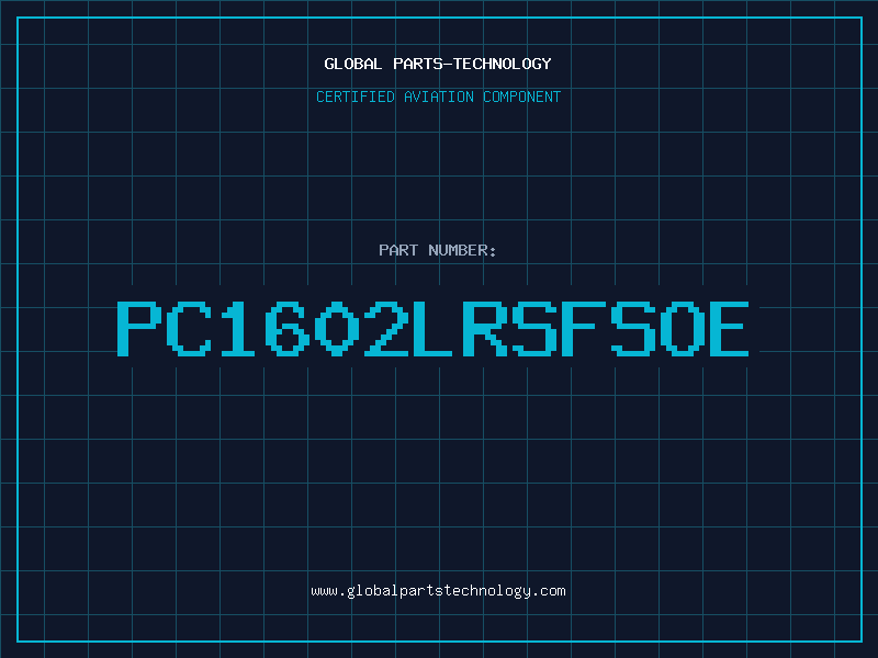 Aviation Part PC1602LRSFSOE