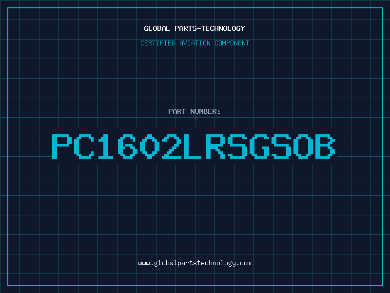 Aviation Part PC1602LRSGSOB