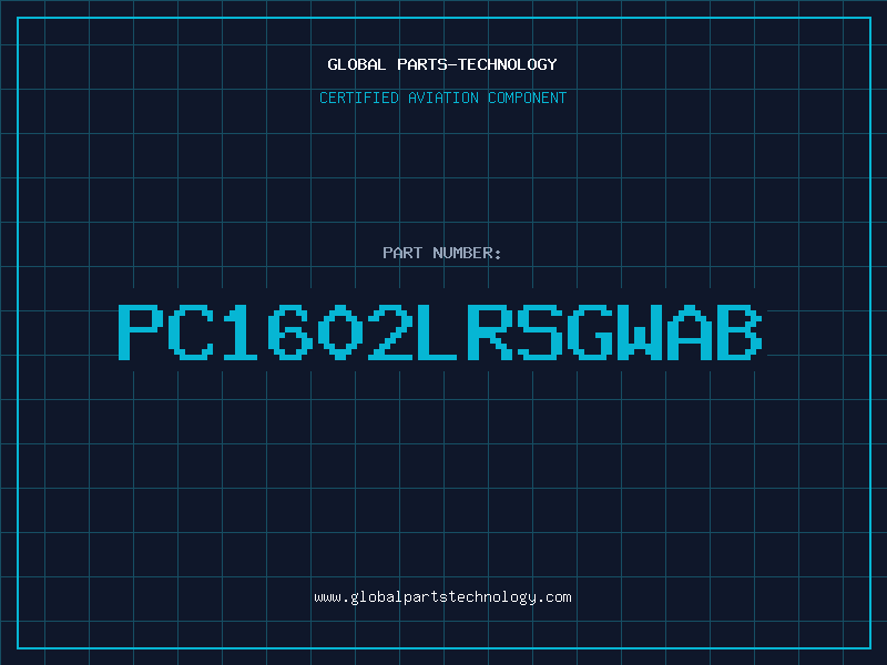 Aviation Part PC1602LRSGWAB