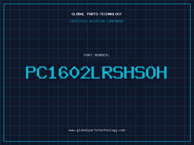 Aviation Part PC1602LRSHSOH