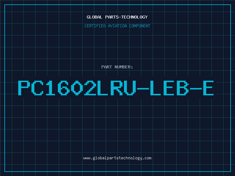 Aviation Part PC1602LRU-LEB-E