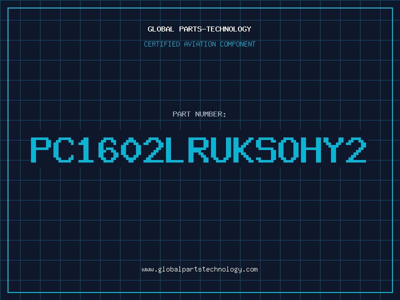 Aviation Part PC1602LRUKSOHY2