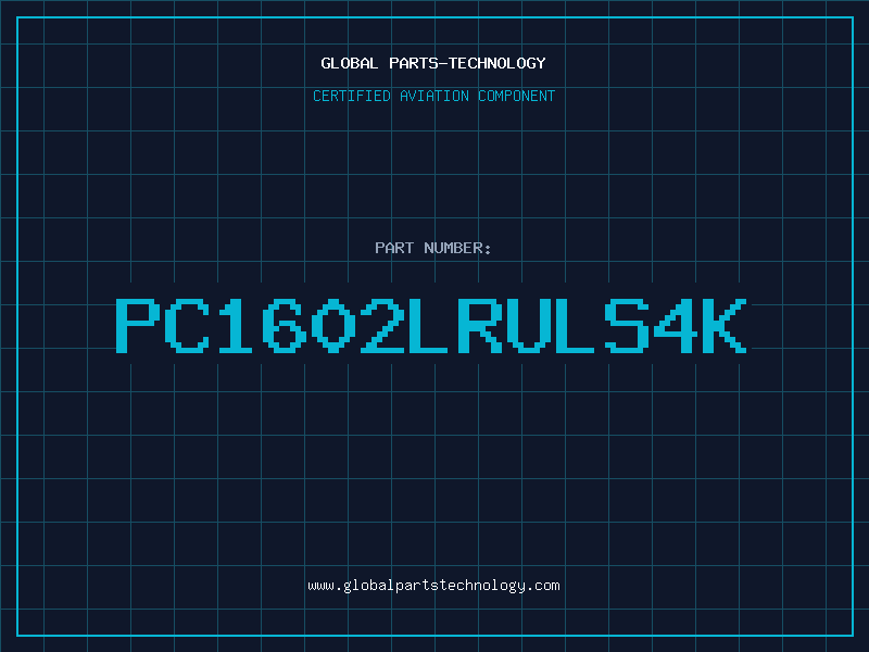 Aviation Part PC1602LRULS4K