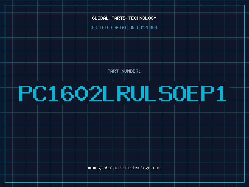 Aviation Part PC1602LRULSOEP1