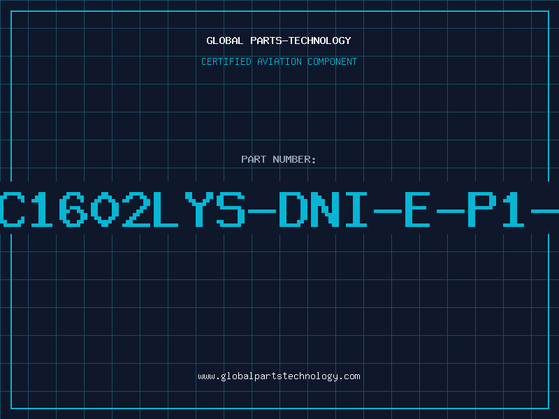 Aviation Part PC1602LYS-DNI-E-P1-Q