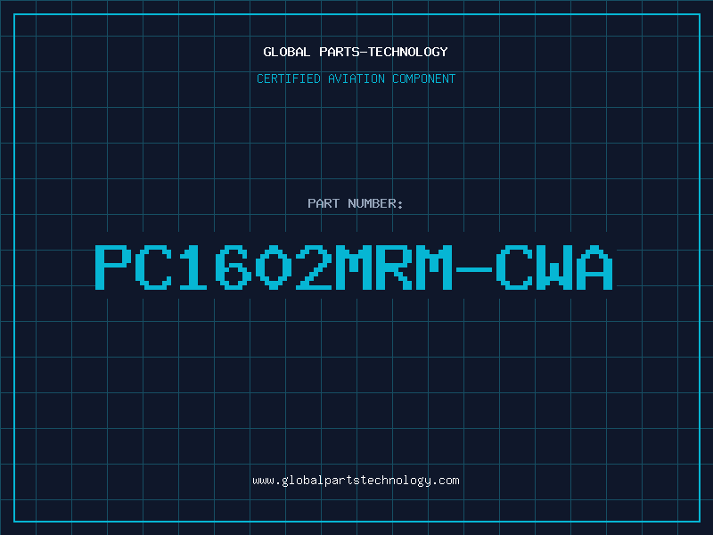 Aviation Part PC1602MRM-CWA