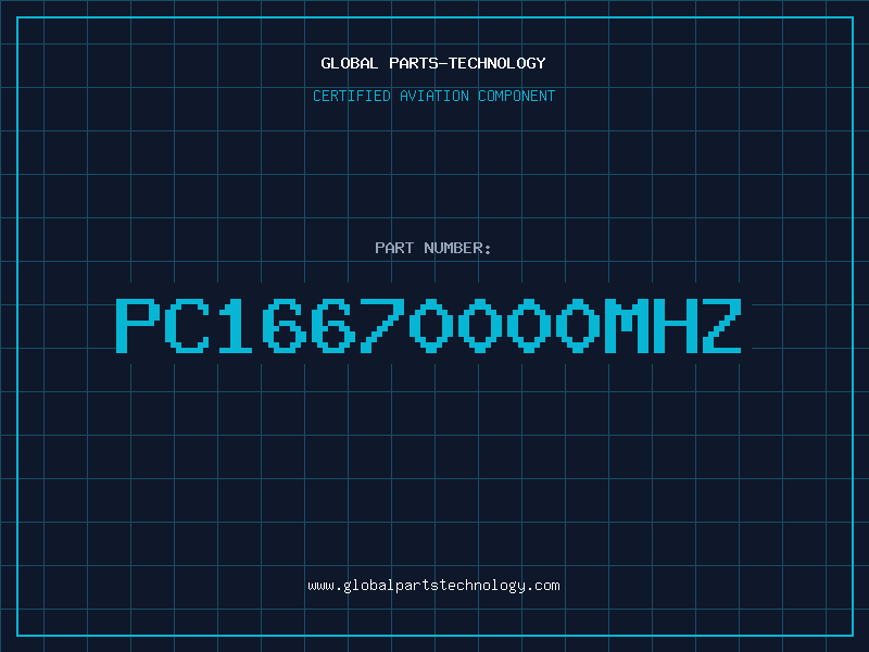 Aviation Part PC16670000MHZ
