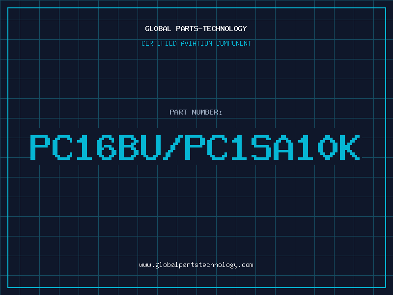 Aviation Part PC16BU/PC1SA10K