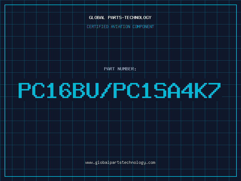 Aviation Part PC16BU/PC1SA4K7