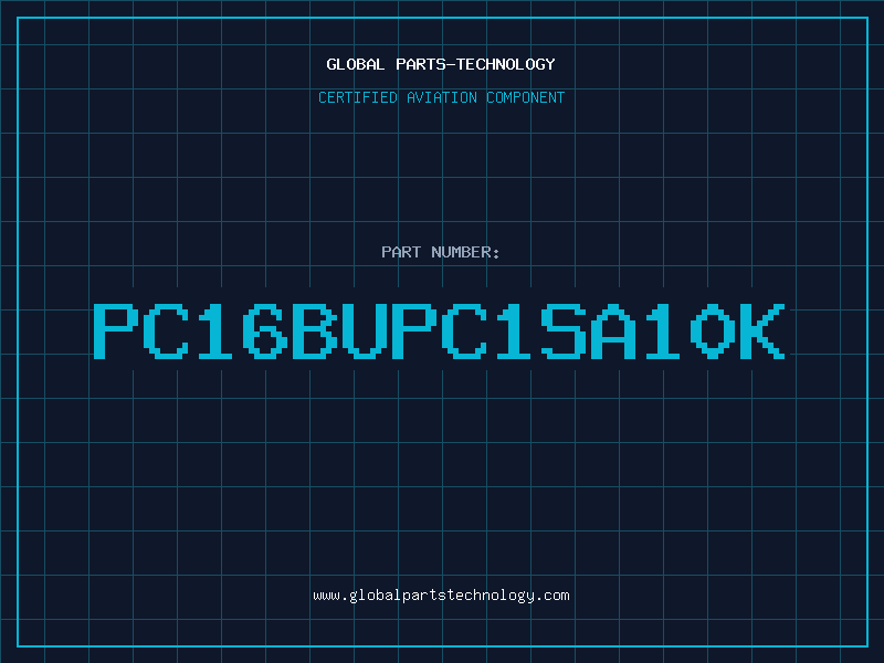 Aviation Part PC16BUPC1SA10K