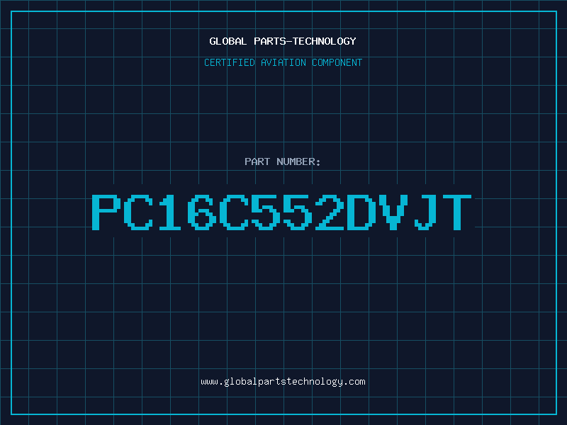 Aviation Part PC16C552DVJT