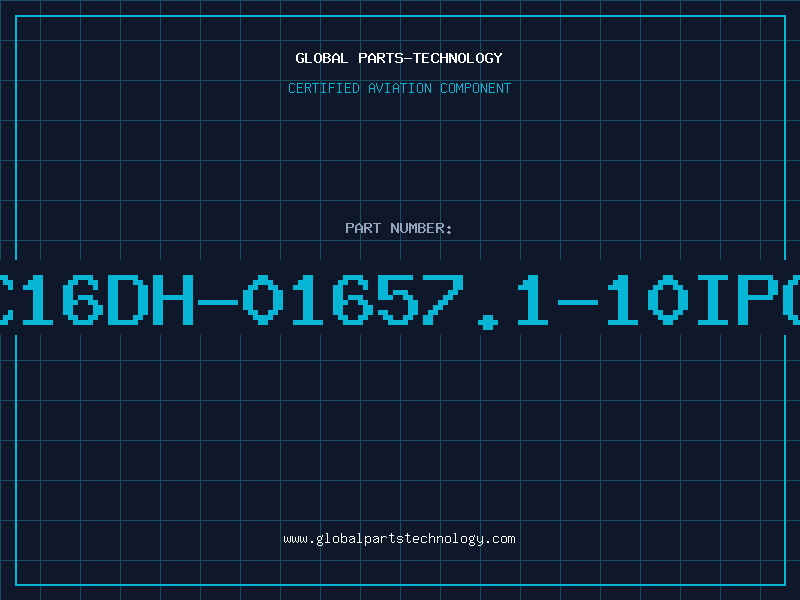 Aviation Part PC16DH-01657.1-10IPOO