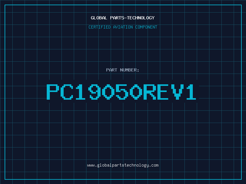Aviation Part PC19050REV1