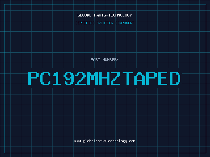 Aviation Part PC192MHZTAPED