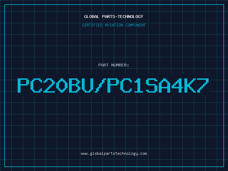 Aviation Part PC20BU/PC1SA4K7