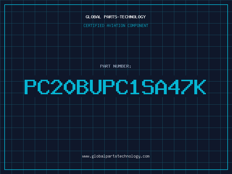 Aviation Part PC20BUPC1SA47K