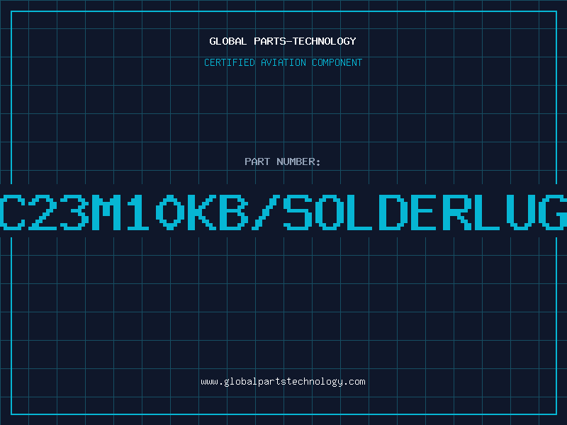 Aviation Part PC23M10KB/SOLDERLUGS