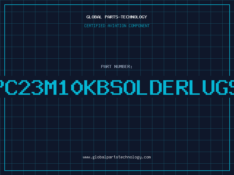 Aviation Part PC23M10KBSOLDERLUGS