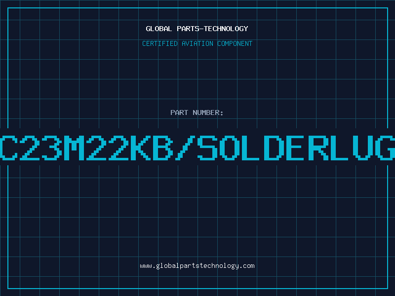 Aviation Part PC23M22KB/SOLDERLUGS
