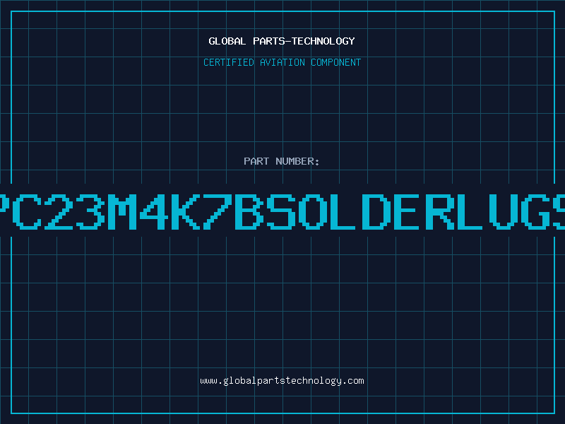 Aviation Part PC23M4K7BSOLDERLUGS
