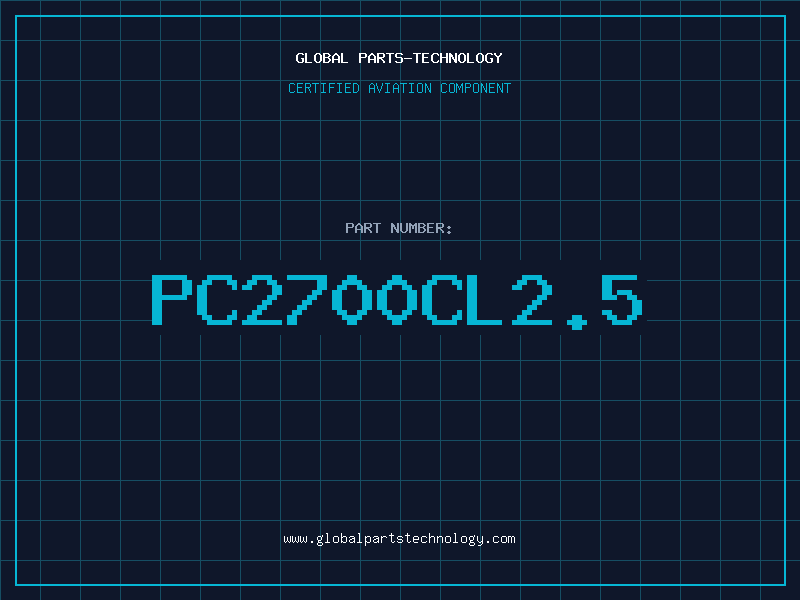 Aviation Part PC2700CL2.5