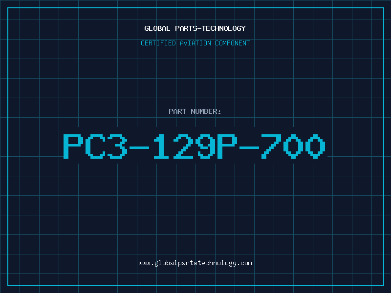 Aviation Part PC3-129P-700