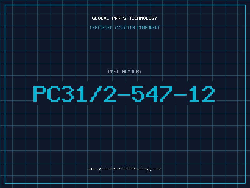 Aviation Part PC31/2-547-12