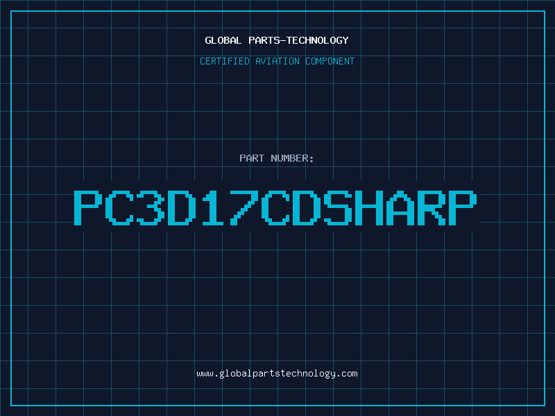 Aviation Part PC3D17CDSHARP