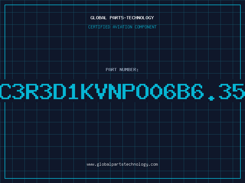 Aviation Part PC3R3D1KVNPO06B6.35S