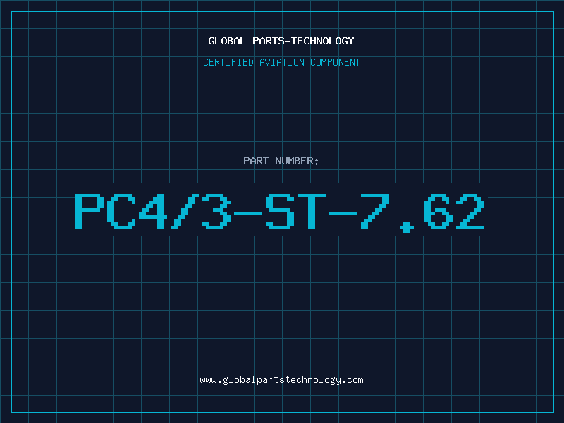 Aviation Part PC4/3-ST-7.62