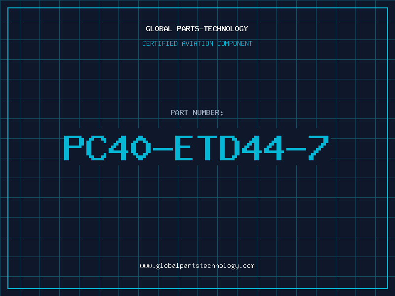 Aviation Part PC40-ETD44-7