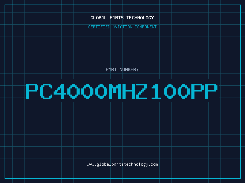 Aviation Part PC4000MHZ100PP