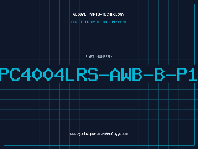 Aviation Part PC4004LRS-AWB-B-P1