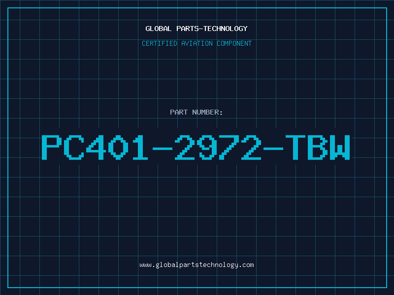 Aviation Part PC401-2972-TBW