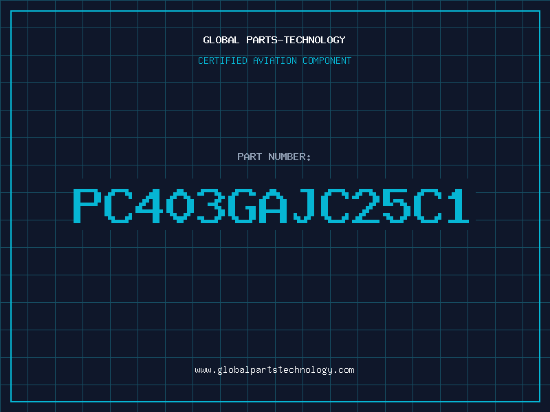 Aviation Part PC403GAJC25C1