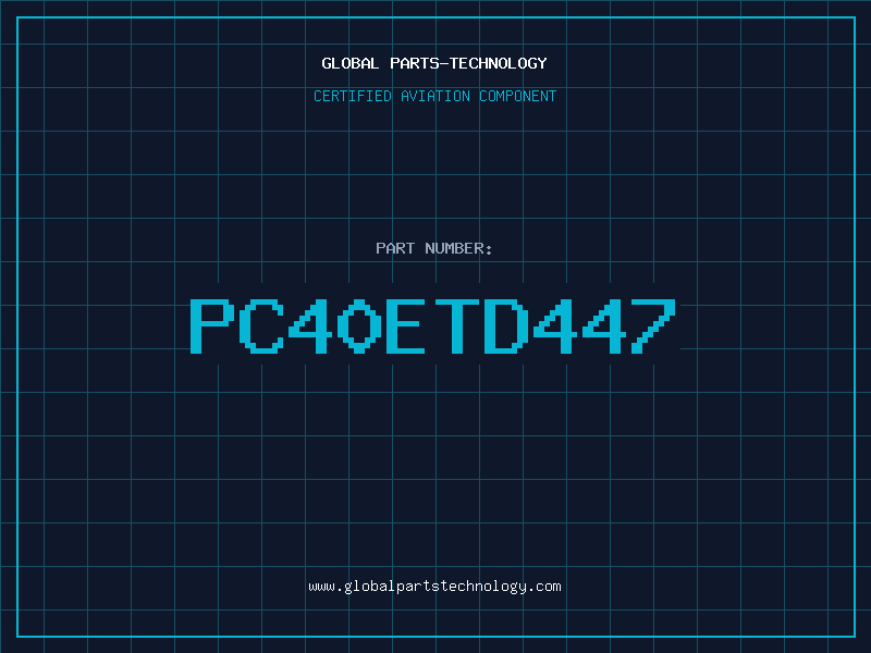 Aviation Part PC40ETD447