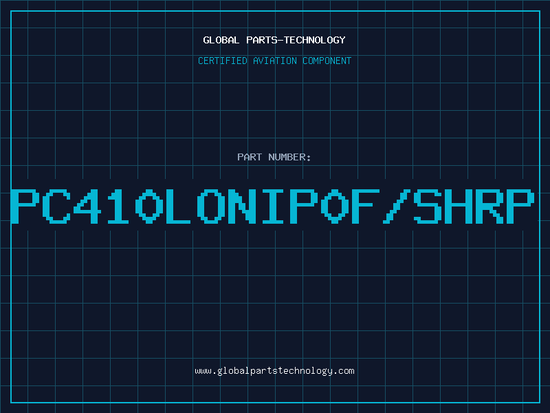 Aviation Part PC410LONIP0F/SHRP