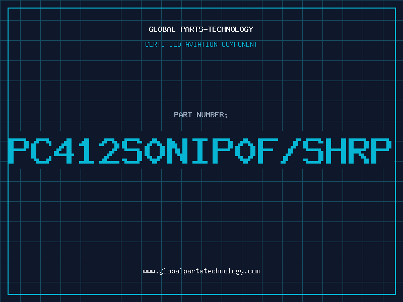 Aviation Part PC412S0NIP0F/SHRP