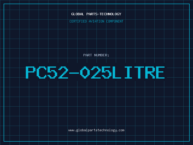 Aviation Part PC52-025LITRE