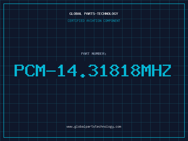 Aviation Part PCM-14.31818MHZ